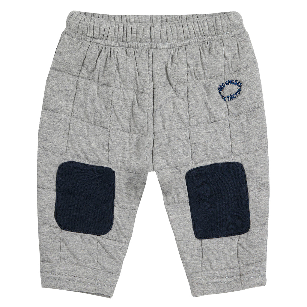 Bobo Choses Baby Quilted Sweatpants Light Heather Grey