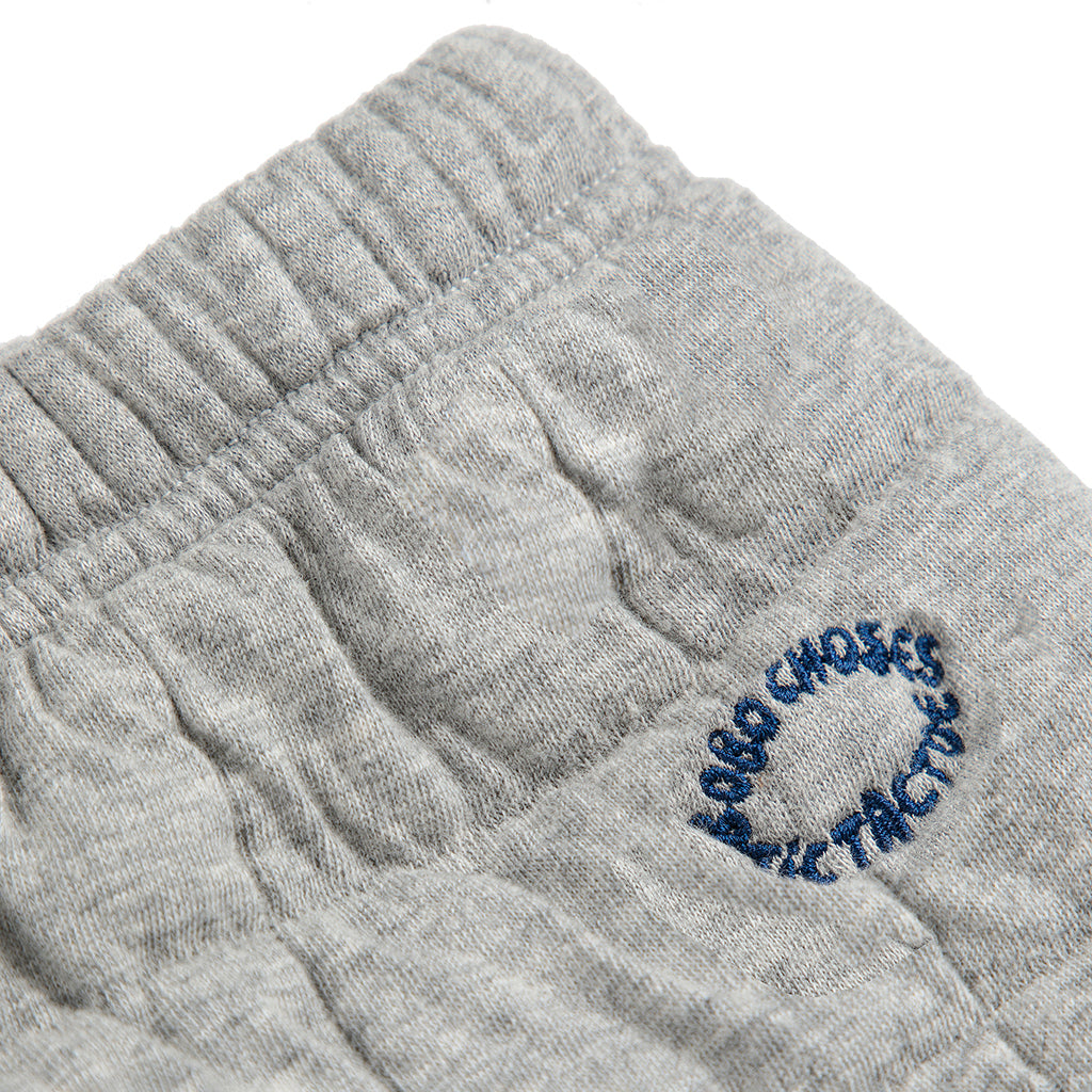Bobo Choses Baby Quilted Sweatpants Light Heather Grey