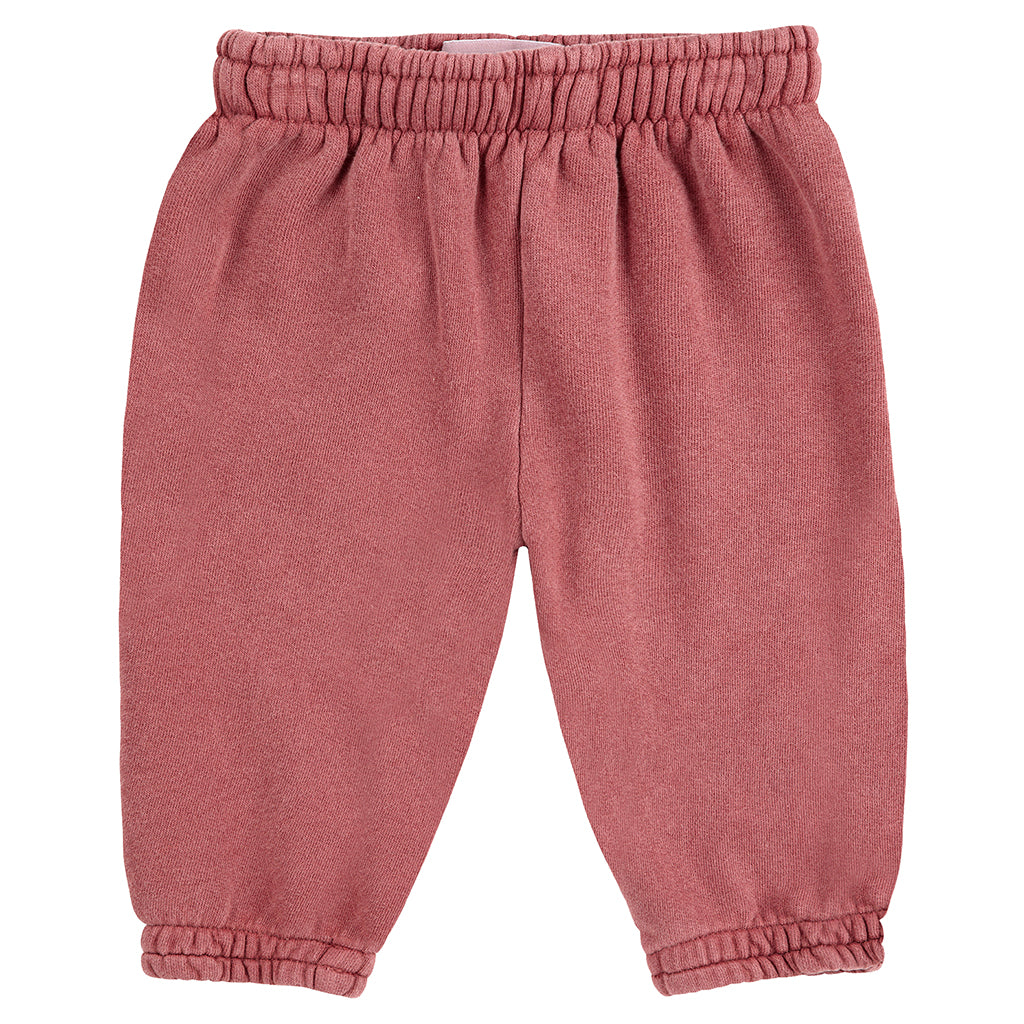 Bobo Choses Baby Curved Logo Sweatpants Brown
