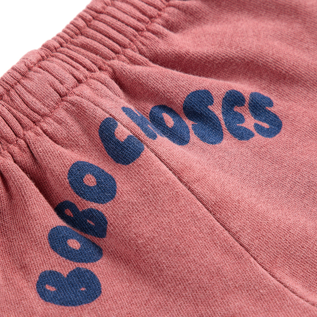 Bobo Choses Baby Curved Logo Sweatpants Brown