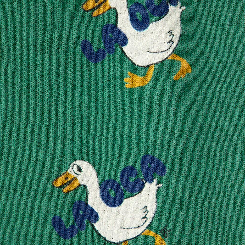 Bobo Choses Baby La Oca All Over Sweatpants Green