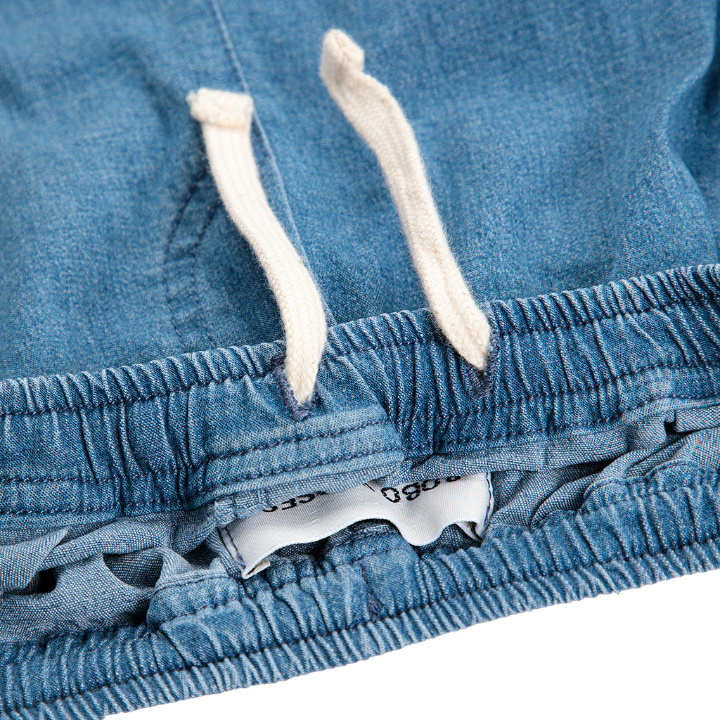 Bobo Choses Baby Roll The Dice Pants Denim Blue