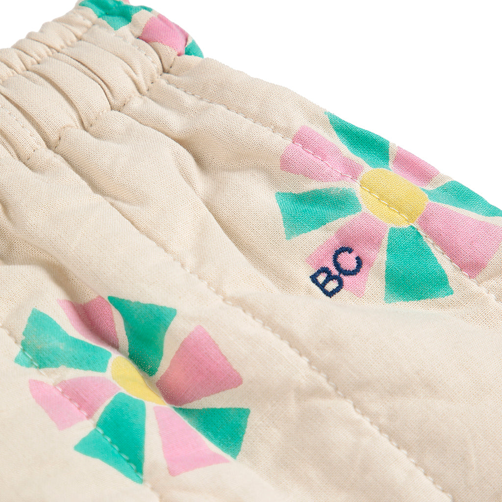 Bobo Choses Baby Kaleidoscope All Over Quilted Pants Cream