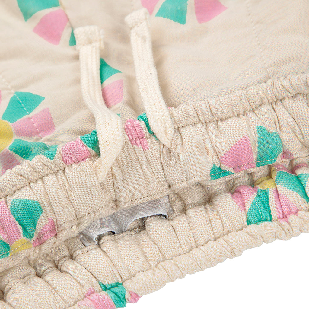 Bobo Choses Baby Kaleidoscope All Over Quilted Pants Cream