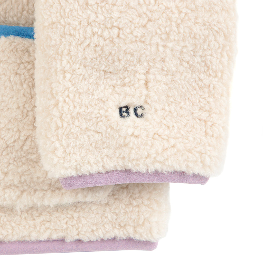 Bobo Choses Baby Game Pawns All Over Reversible Teddy Jacket Lavender Purple