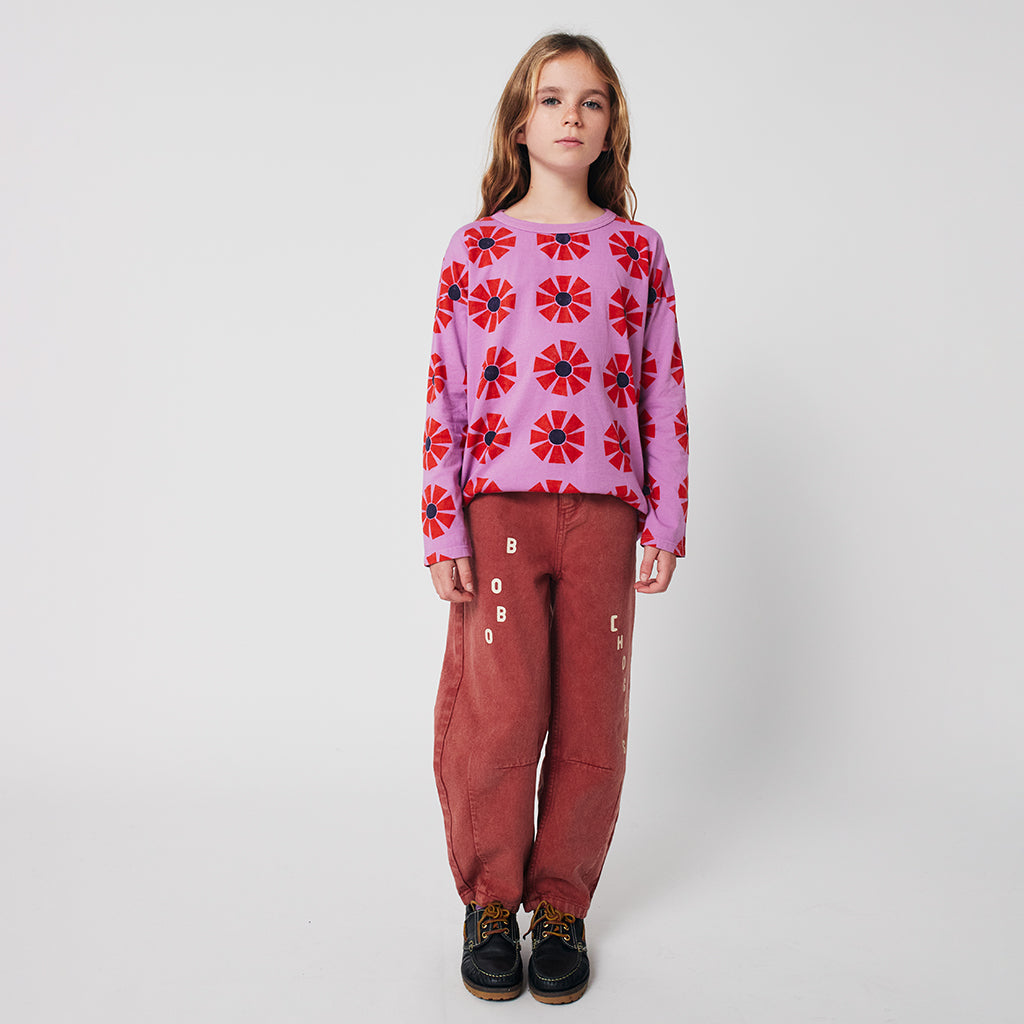 Bobo Choses Child Kaleidoscope All Over T-shirt Purple