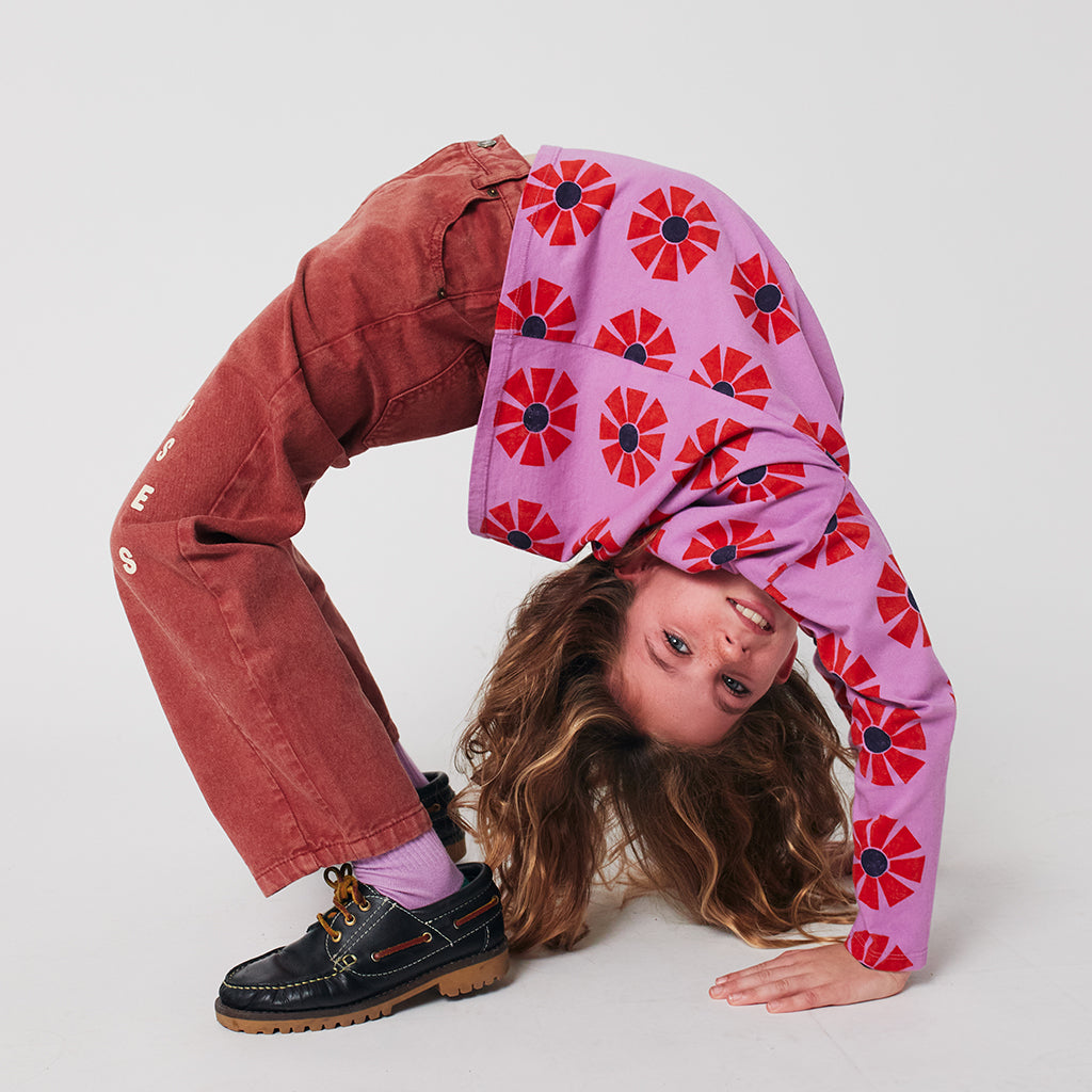 Bobo Choses Child Kaleidoscope All Over T-shirt Purple