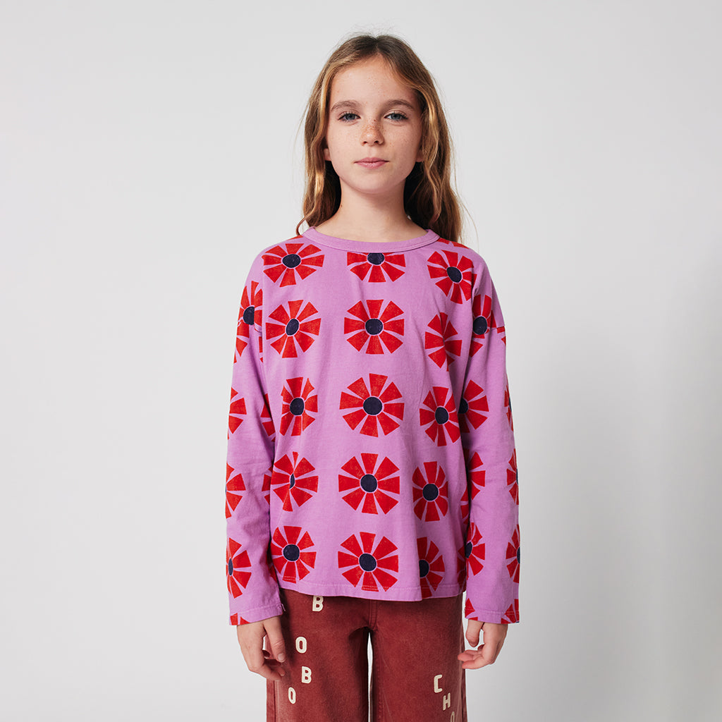 Bobo Choses Child Kaleidoscope All Over T-shirt Purple