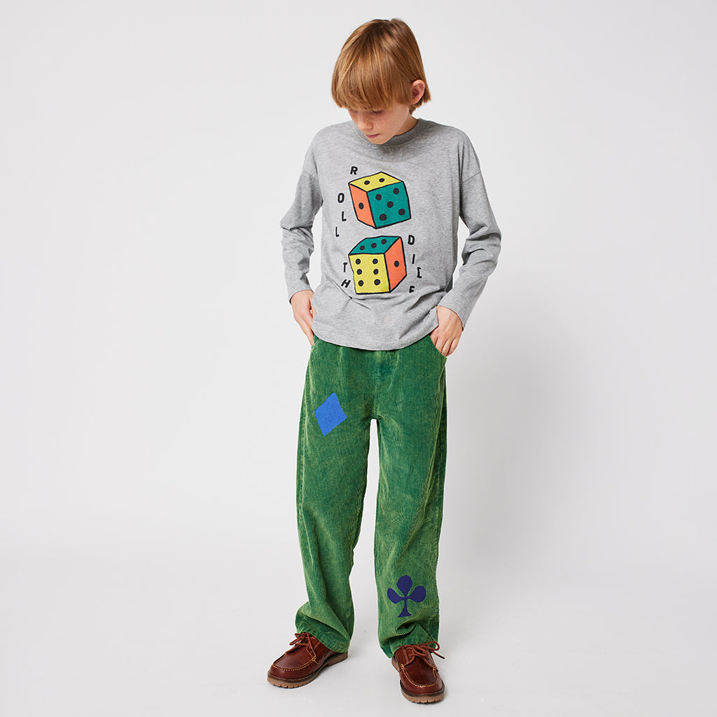 Bobo Choses Child Roll The Dice T-shirt Heather Grey