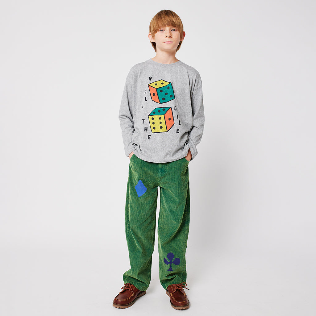 Bobo Choses Child Roll The Dice T-shirt Heather Grey