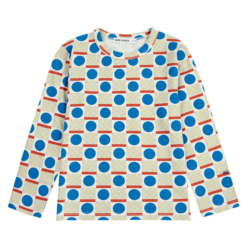 Bobo Choses Child Geometric All Over T-shirt Multicolour