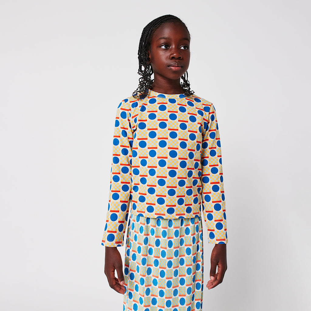 Bobo Choses Child Geometric All Over T-shirt Multicolour