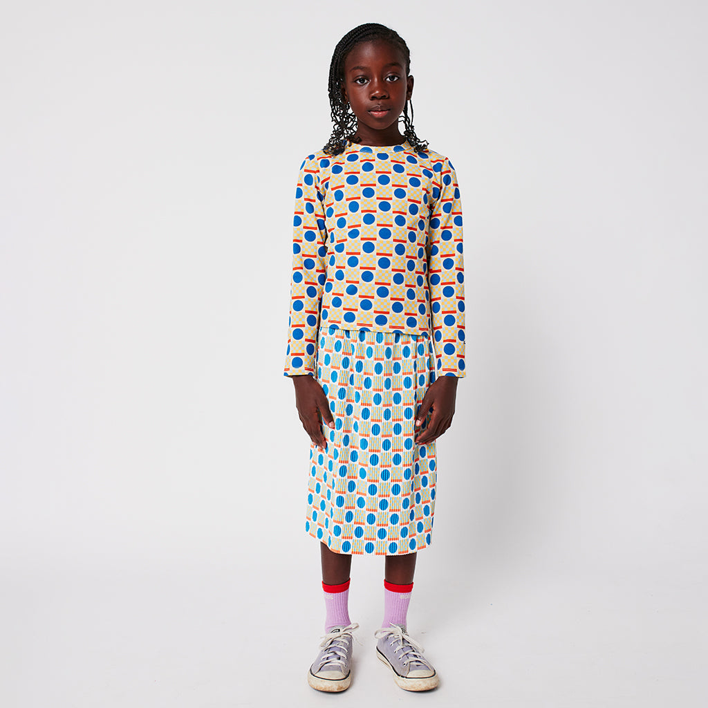 Bobo Choses Child Geometric All Over T-shirt Multicolour