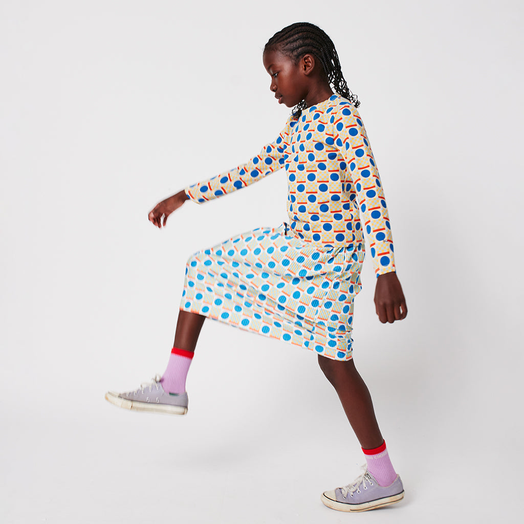 Bobo Choses Child Geometric All Over T-shirt Multicolour