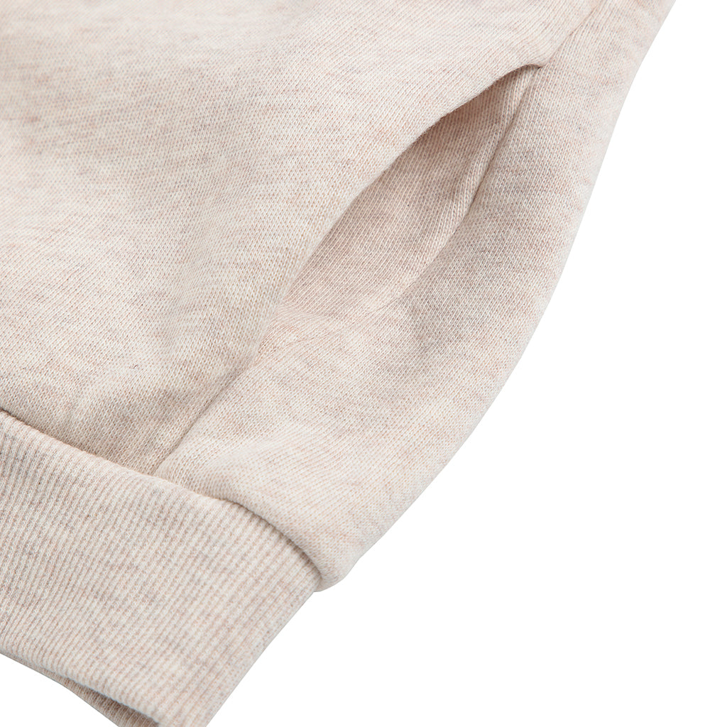 Bobo Choses Child Chess Tic Tac Toe Hooded Sweatshirt Cream