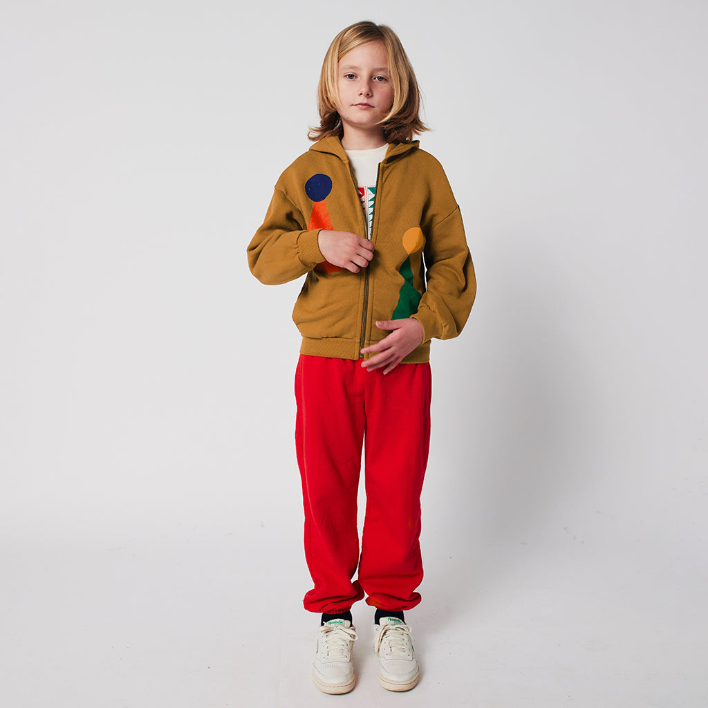 Bobo Choses Child Chess Pawn Hooded Sweatshirt Brown