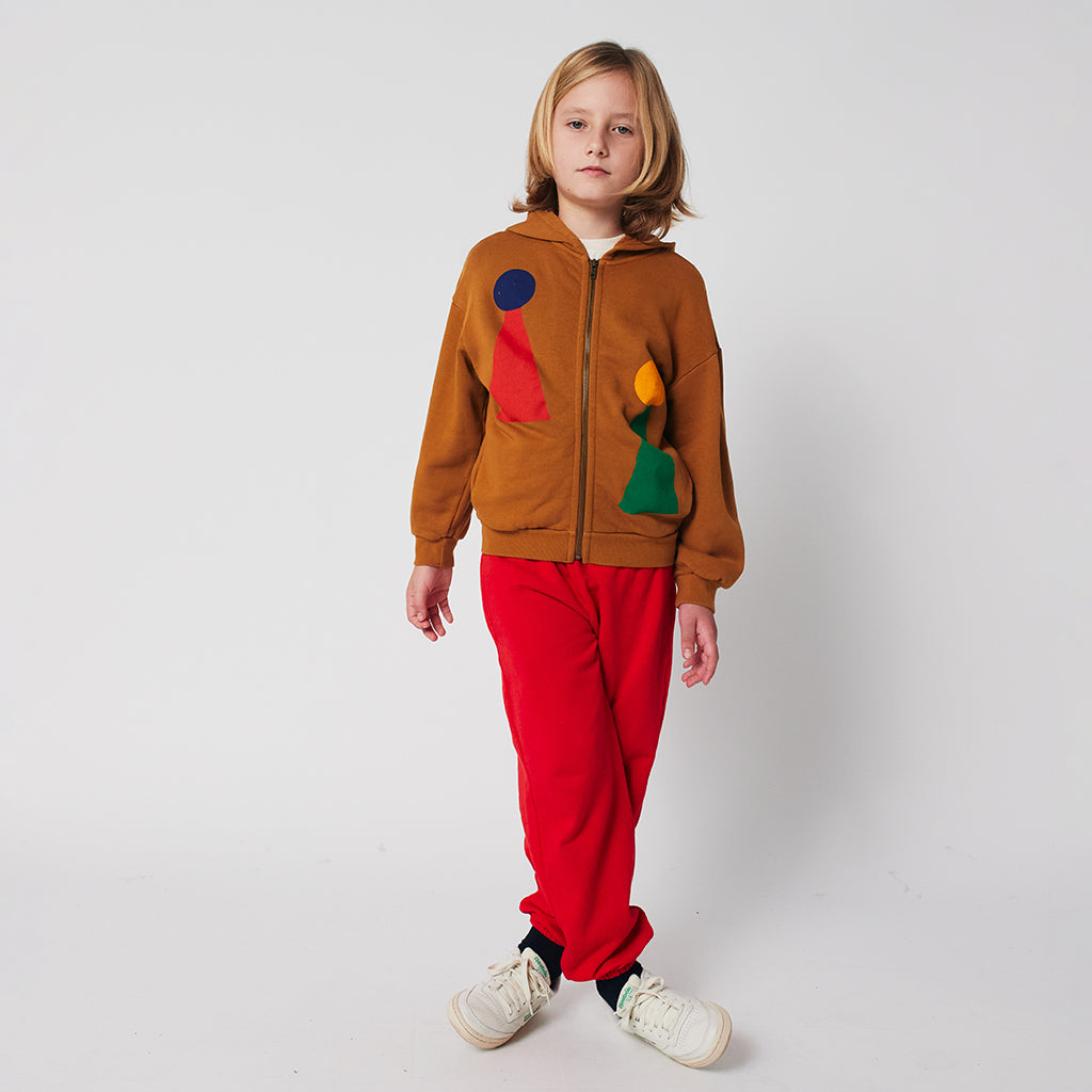 Bobo Choses Child Chess Pawn Hooded Sweatshirt Brown