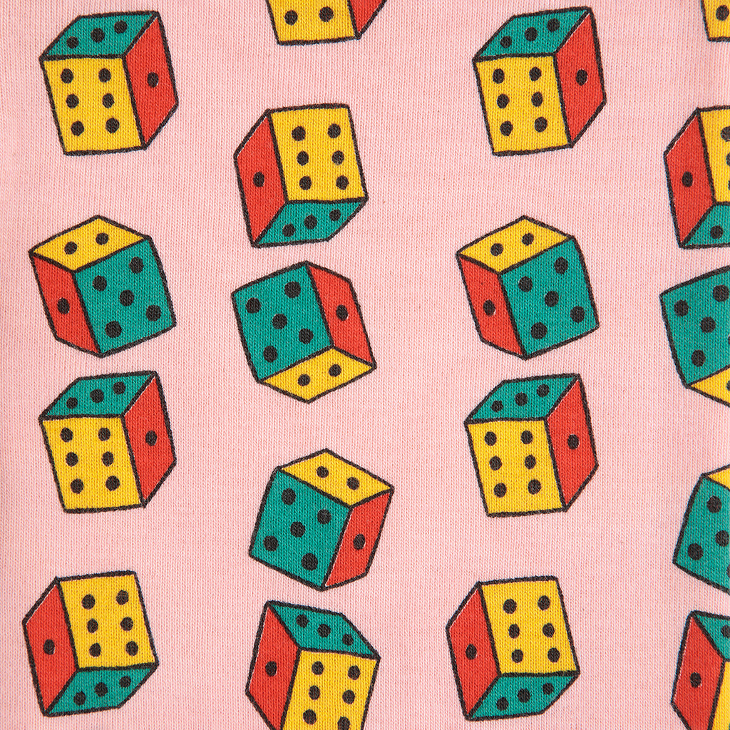 Bobo Choses Child Dice All Over Leggings Pink