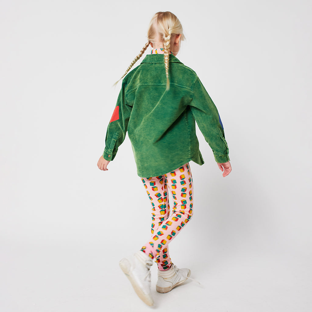 Bobo Choses Child Dice All Over Leggings Pink