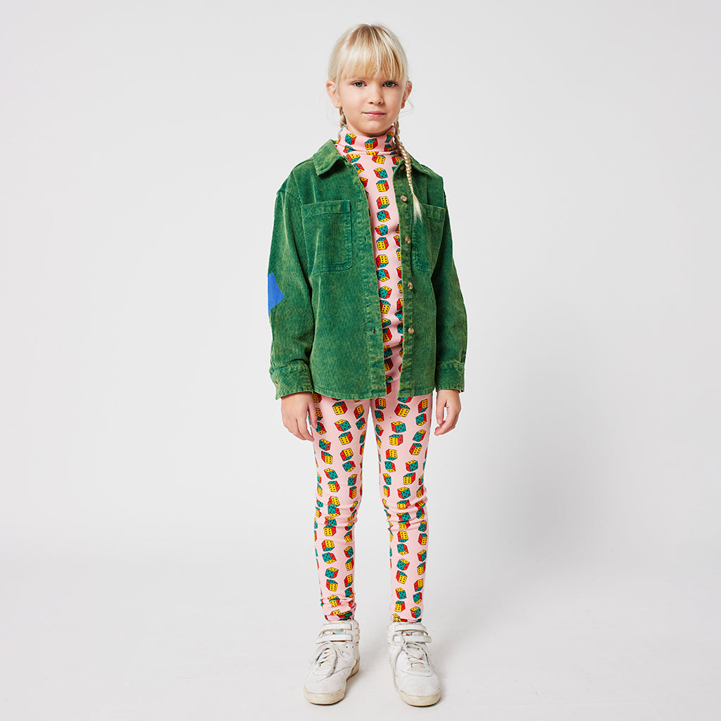 Bobo Choses Child Dice All Over Leggings Pink