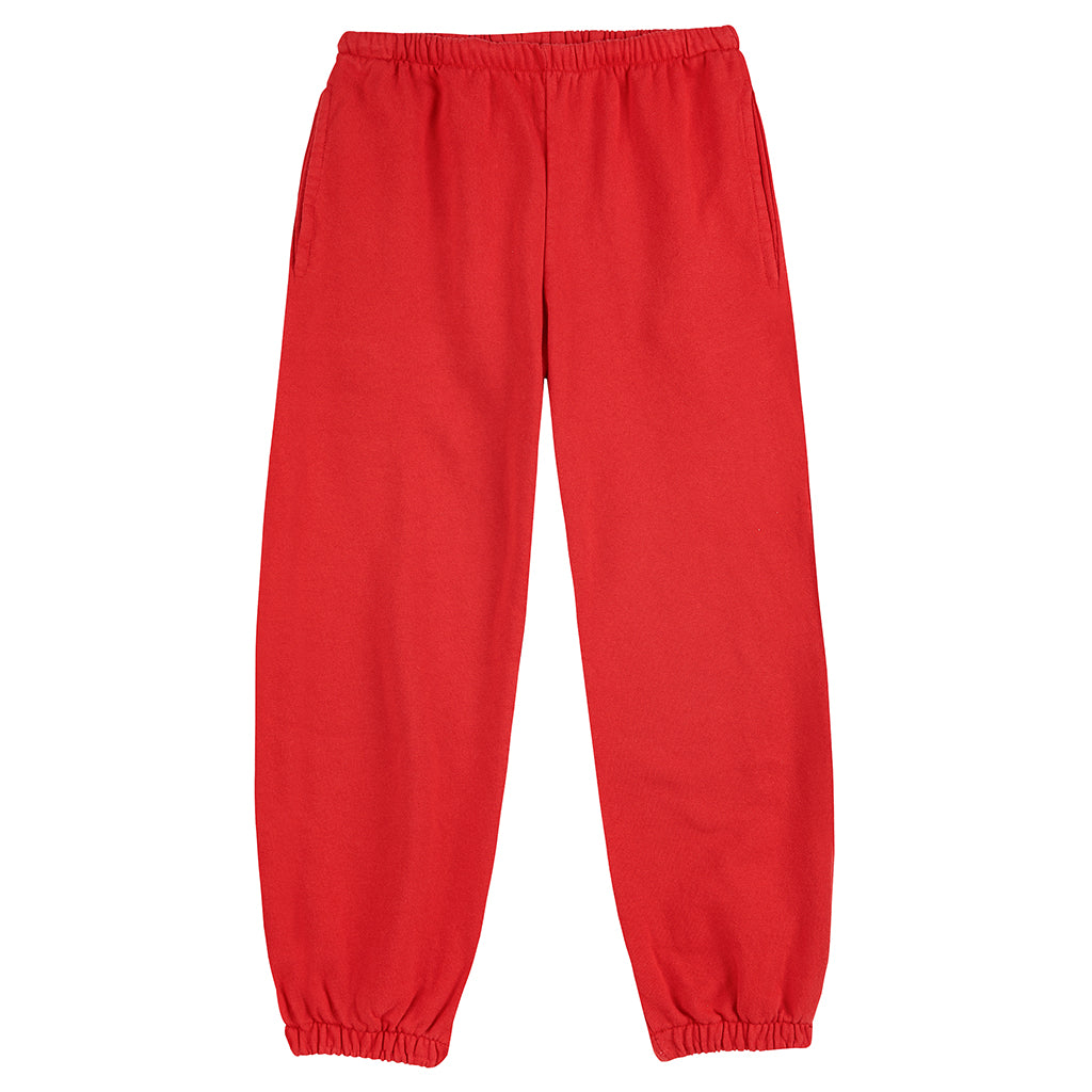 Bobo Choses Child Curved Logo Sweatpants Red