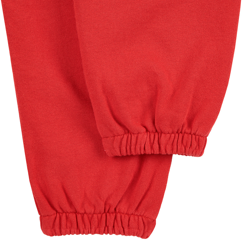 Bobo Choses Child Curved Logo Sweatpants Red