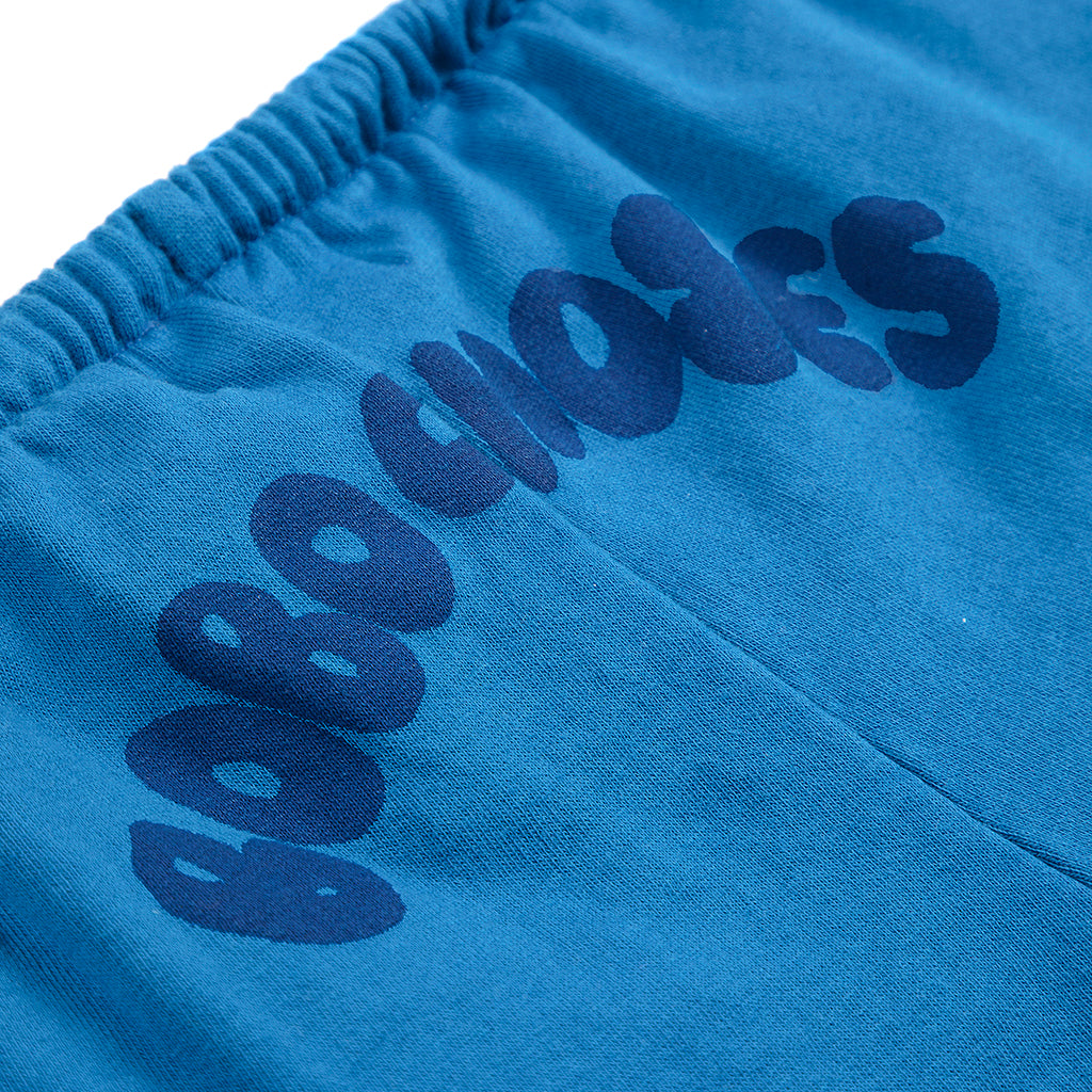 Bobo Choses Child Curved Logo Sweatpants Blue