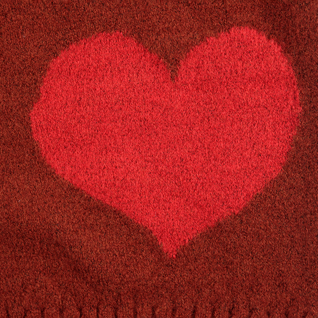 Bobo Choses Child Joker Jacquard Sweater Burgundy Red