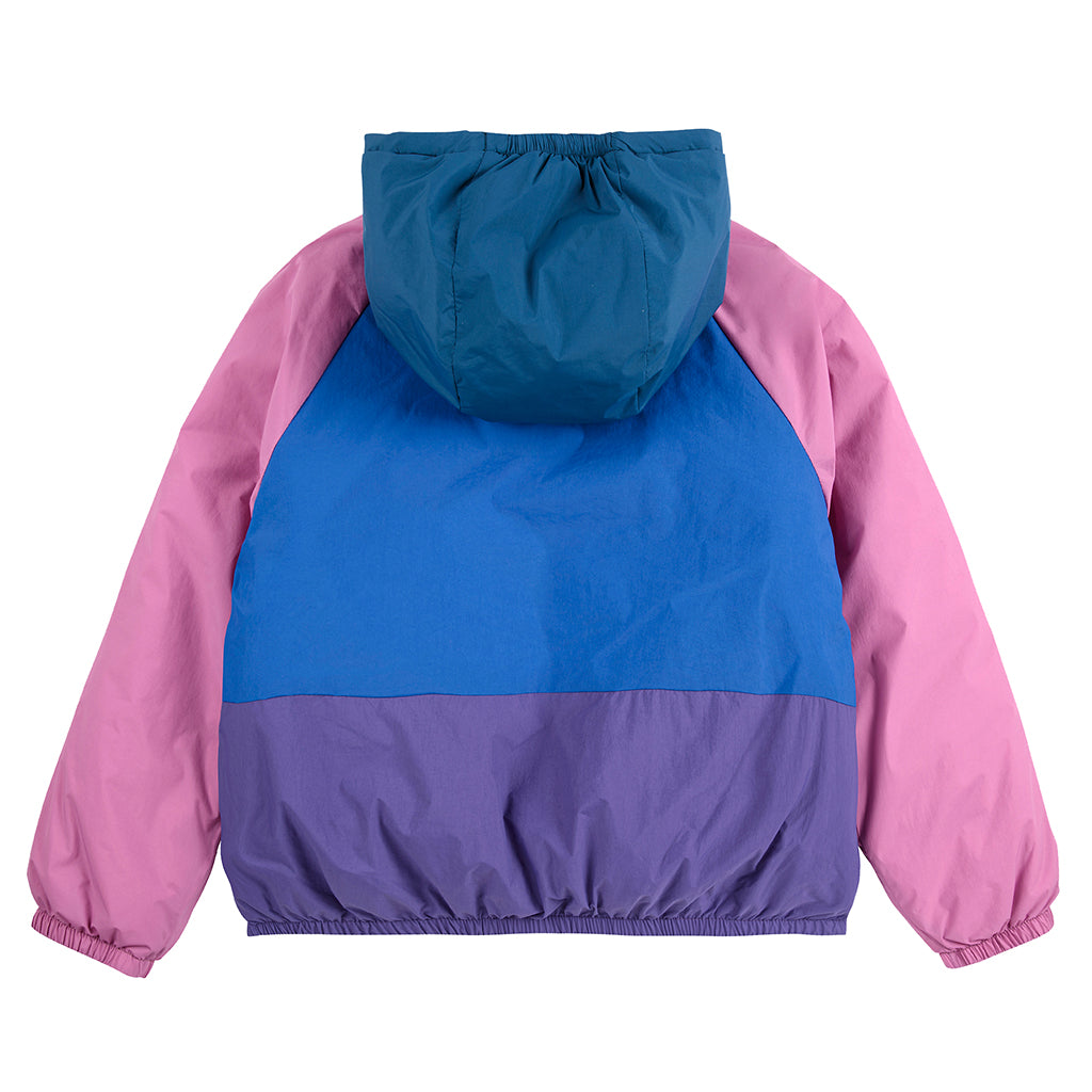 Bobo Choses Child Lucky Clover All Over Reversible Jacket Purple