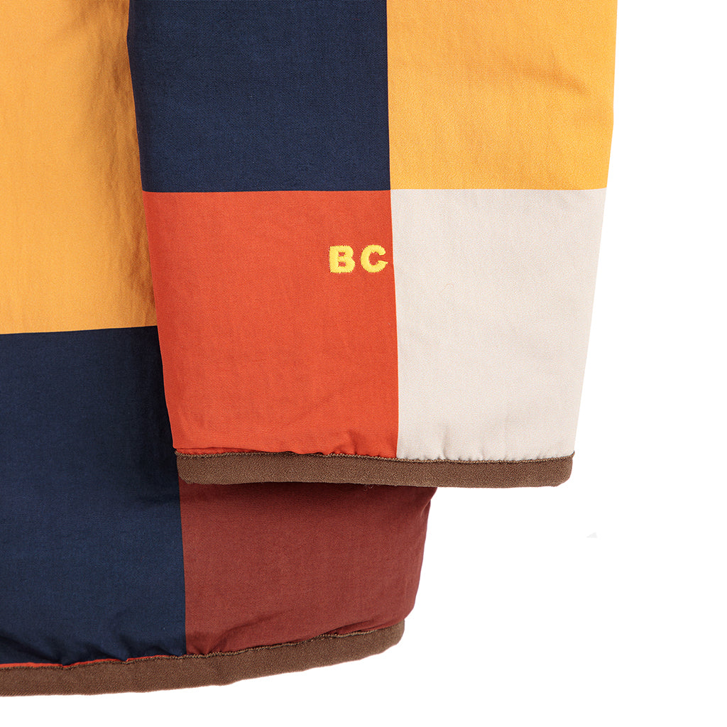 Bobo Choses Child Tiles All Over Reversible Teddy Jacket Multicolour