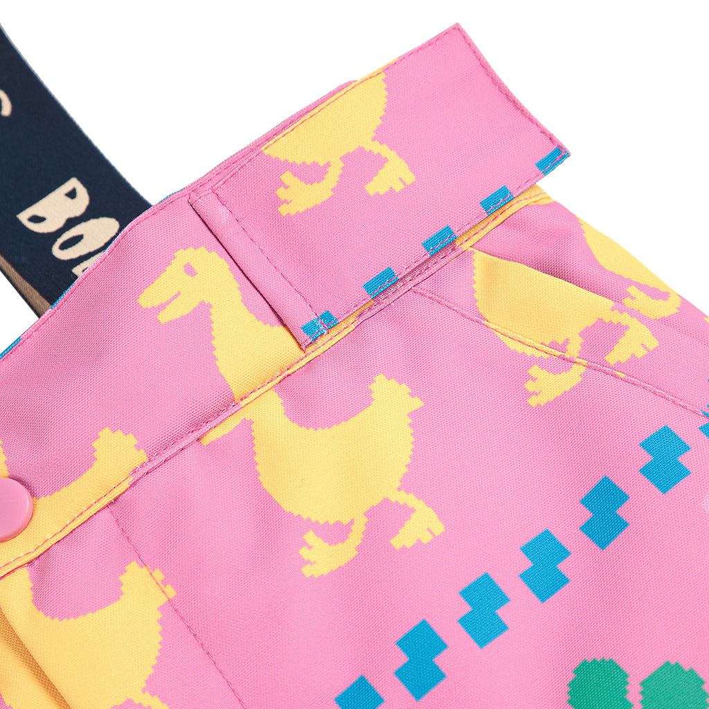 Bobo Choses Child Farm All Over Ski Pants Fuchsia Pink