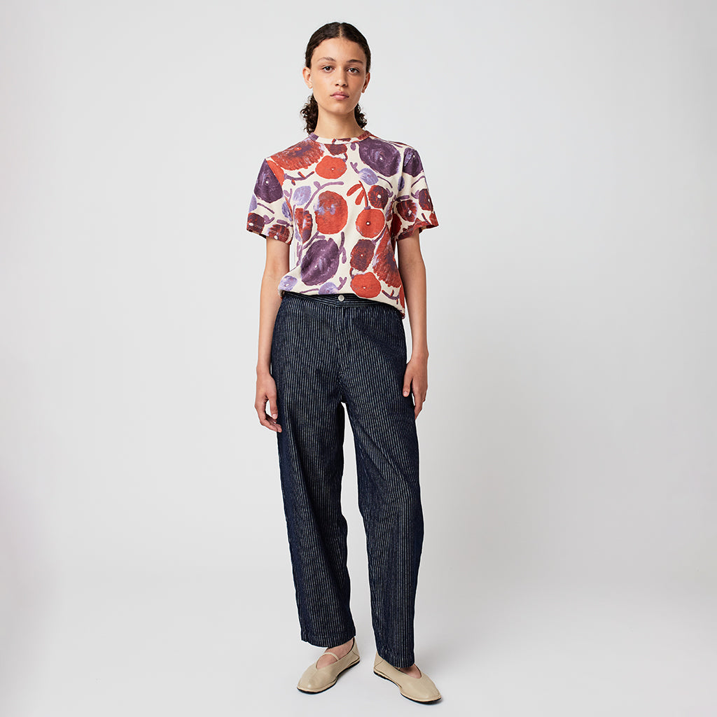 Bobo Choses Woman Fitted T-shirt Multicolour Dahlia Print