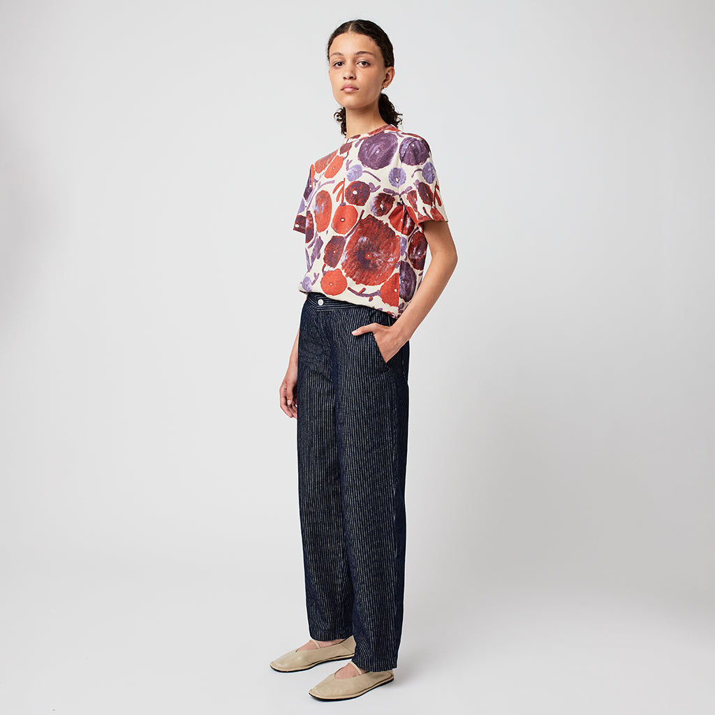 Bobo Choses Woman Fitted T-shirt Multicolour Dahlia Print