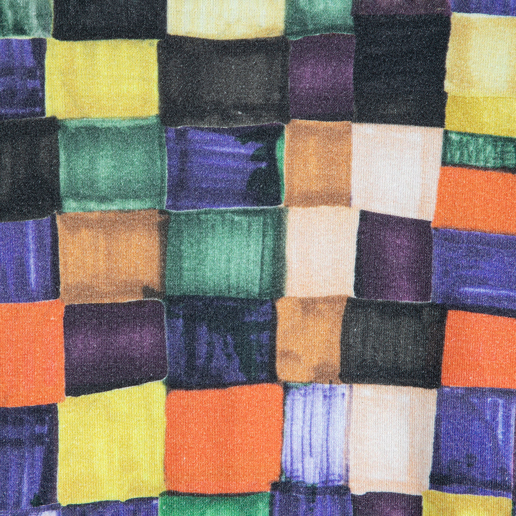 Bobo Choses Woman Turtleneck T-shirt Rainbow Plaid Print