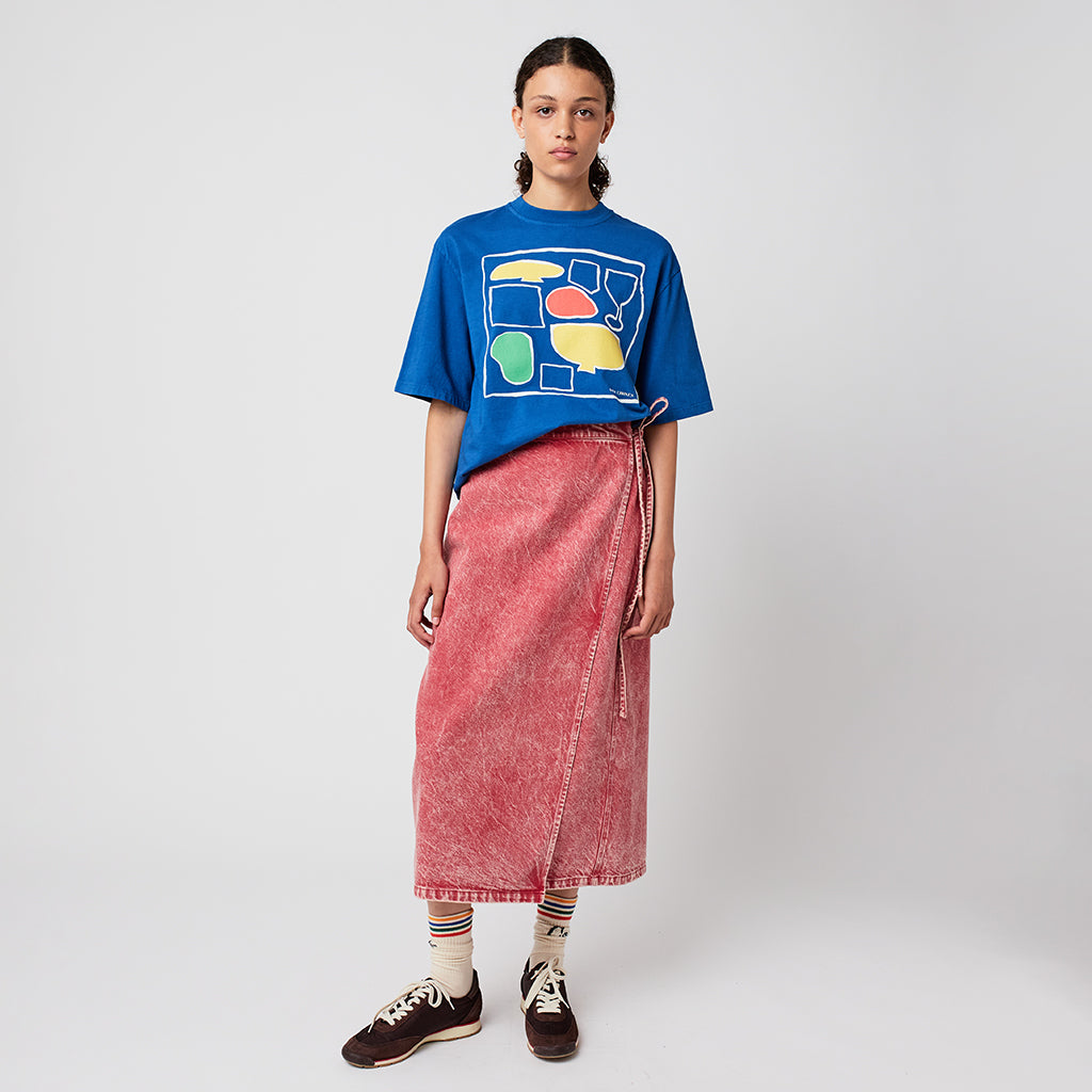Bobo Choses Woman Wrap Skirt Red