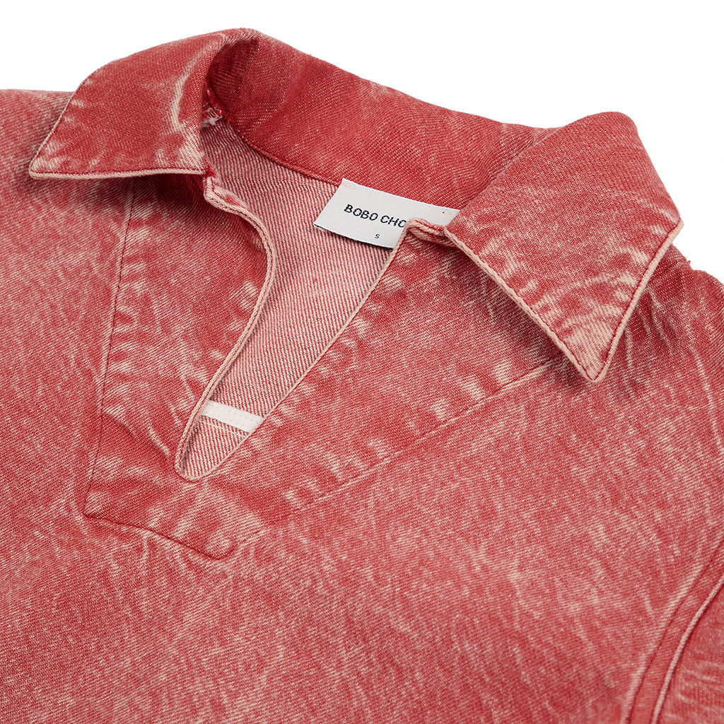 Bobo Choses Woman Polo Dress Red