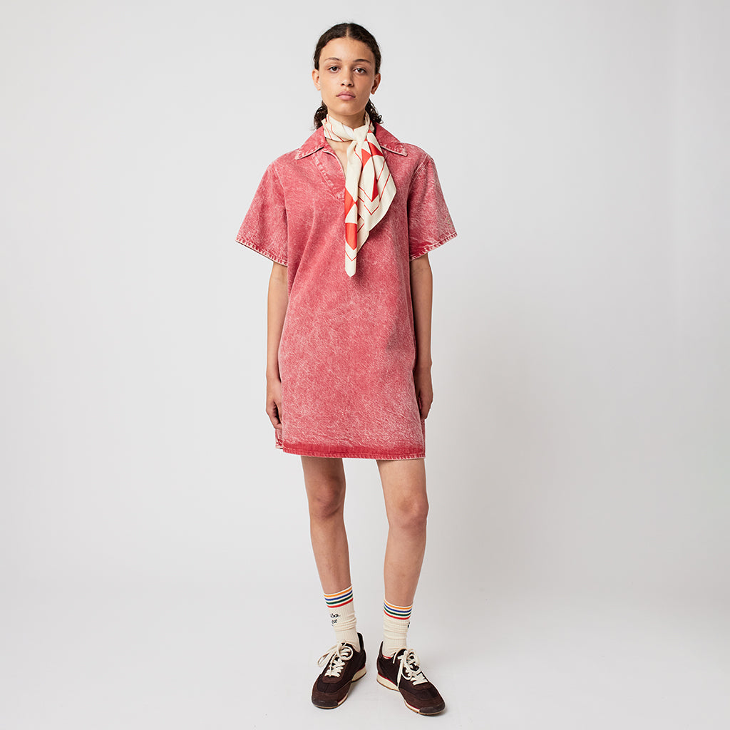Bobo Choses Woman Polo Dress Red