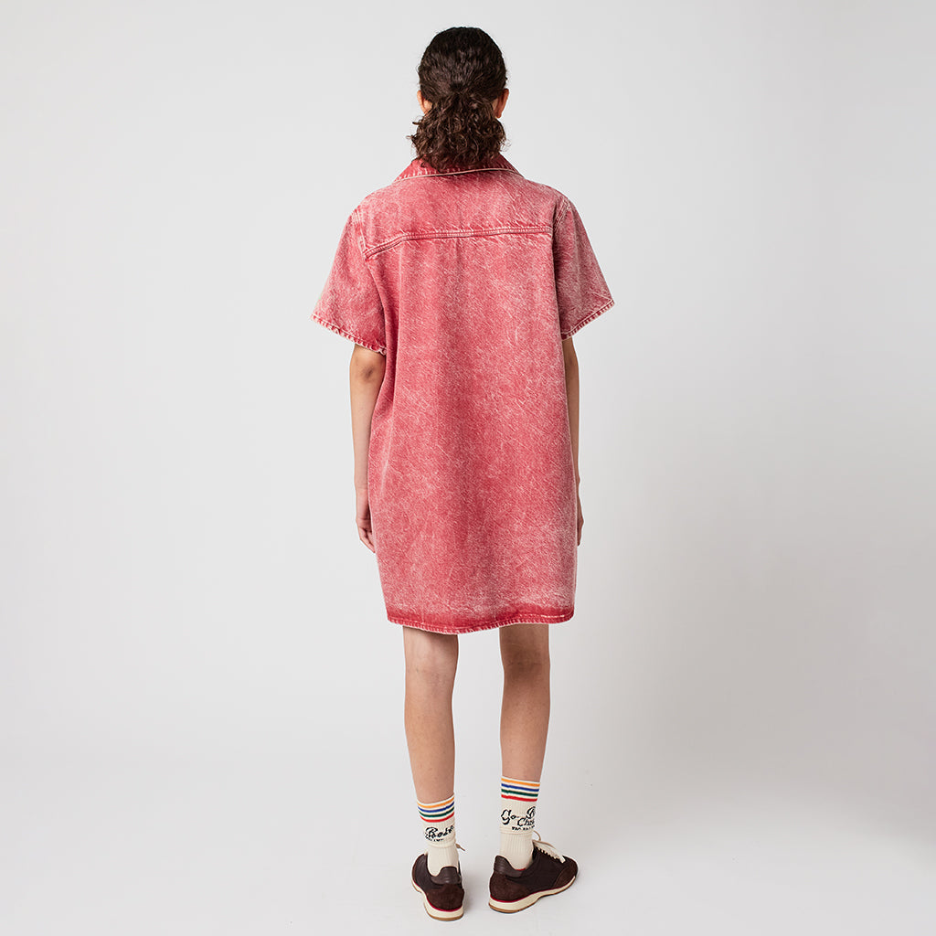 Bobo Choses Woman Polo Dress Red