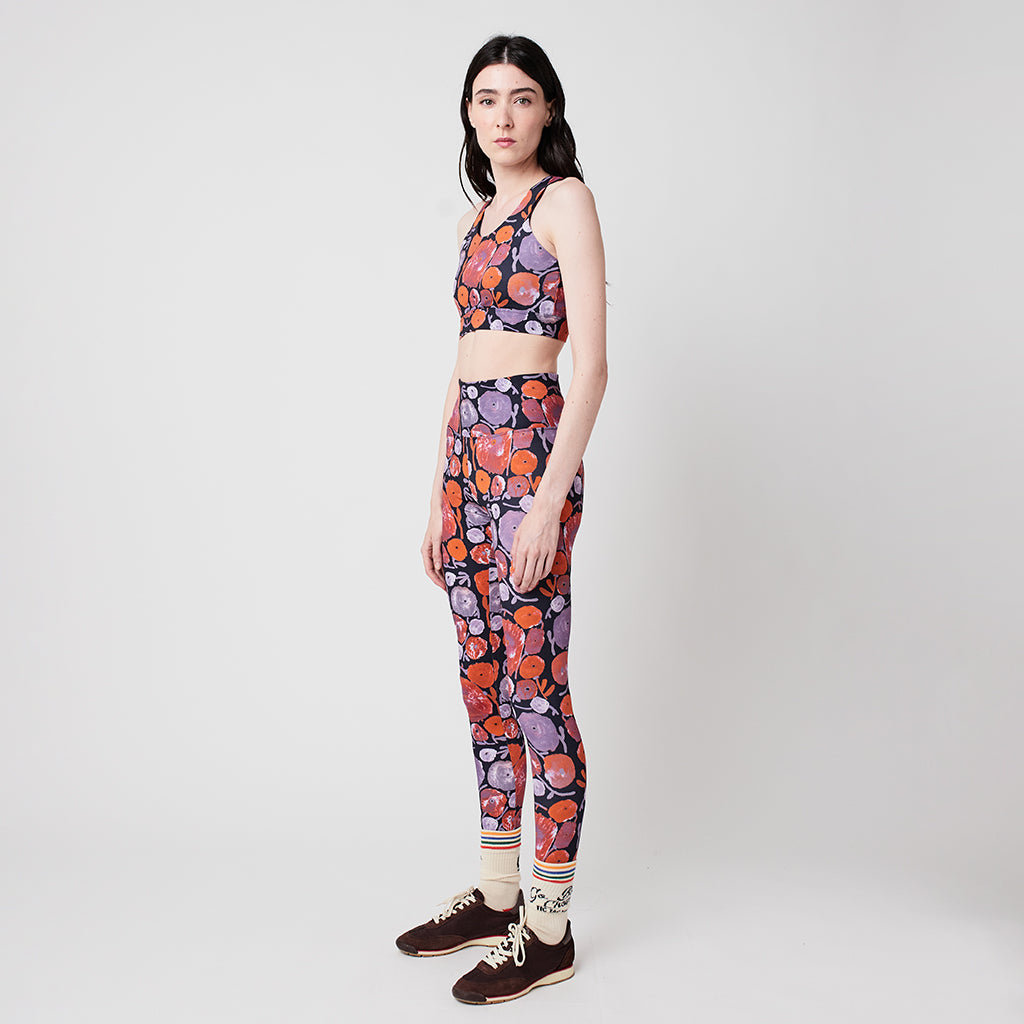 Bobo Choses Woman Sporty Top Multicolour Dahlia Print