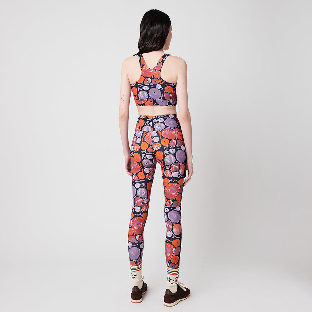 Bobo Choses Woman Sporty Top Multicolour Dahlia Print