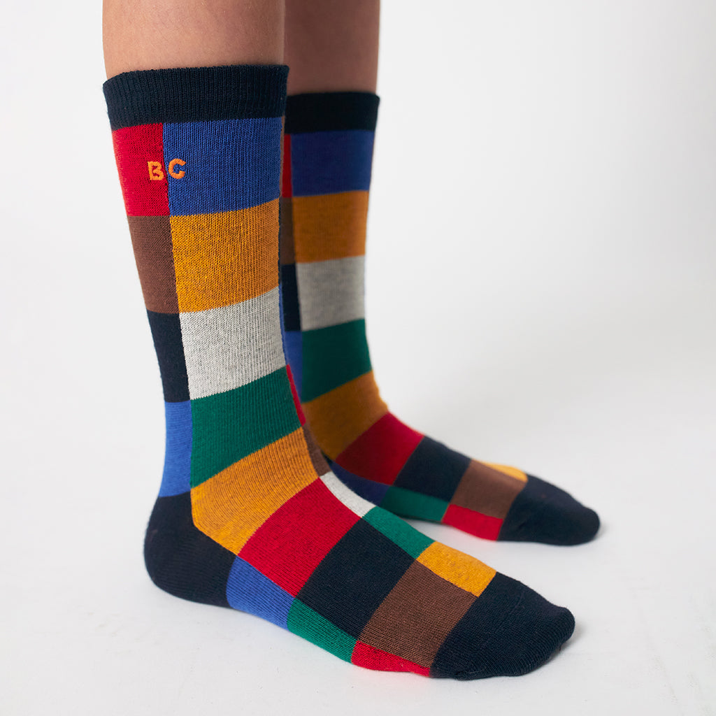 Bobo Choses Child Multicolour Tiles Long Socks Multicolour