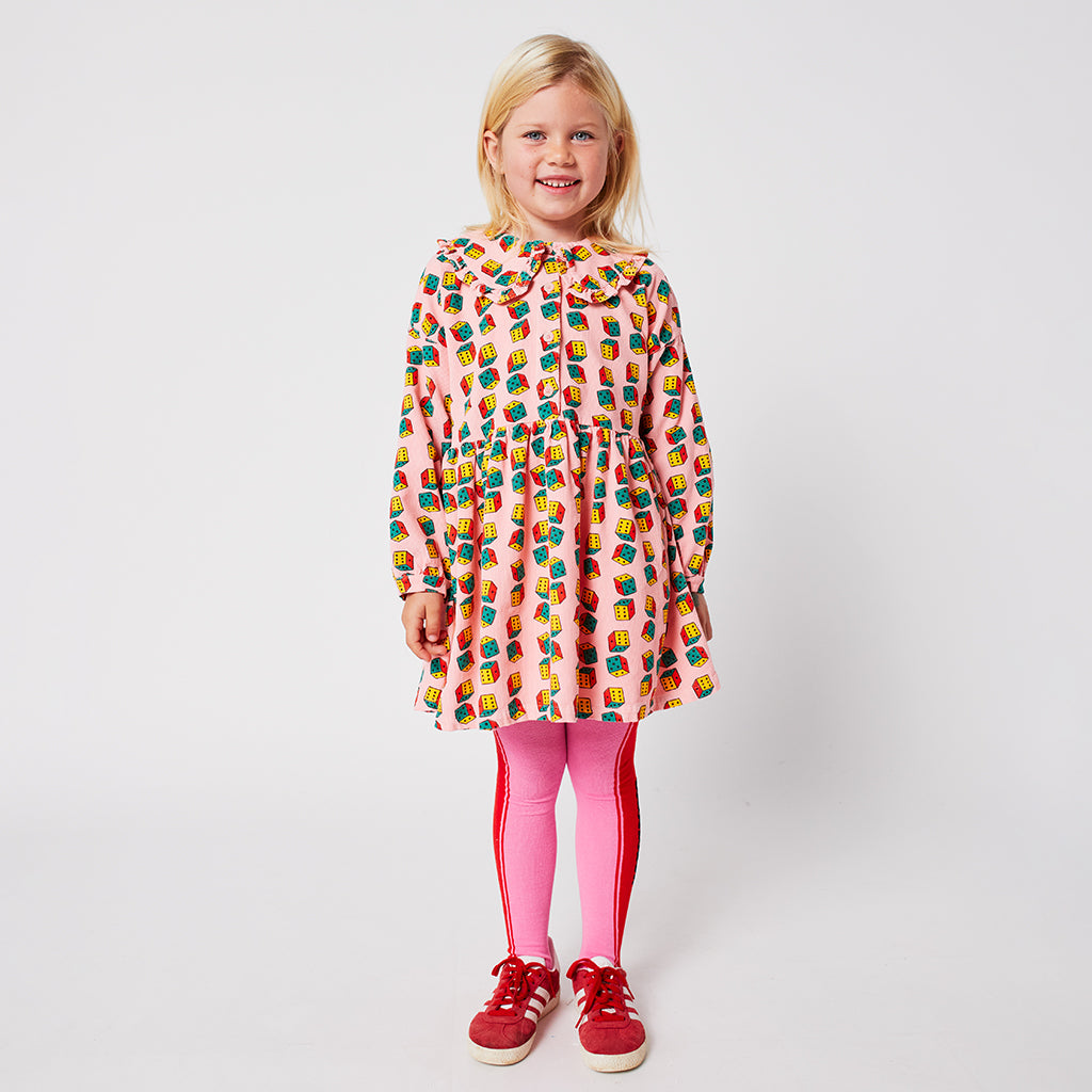 Bobo Choses Child Colour Block Tights Pink