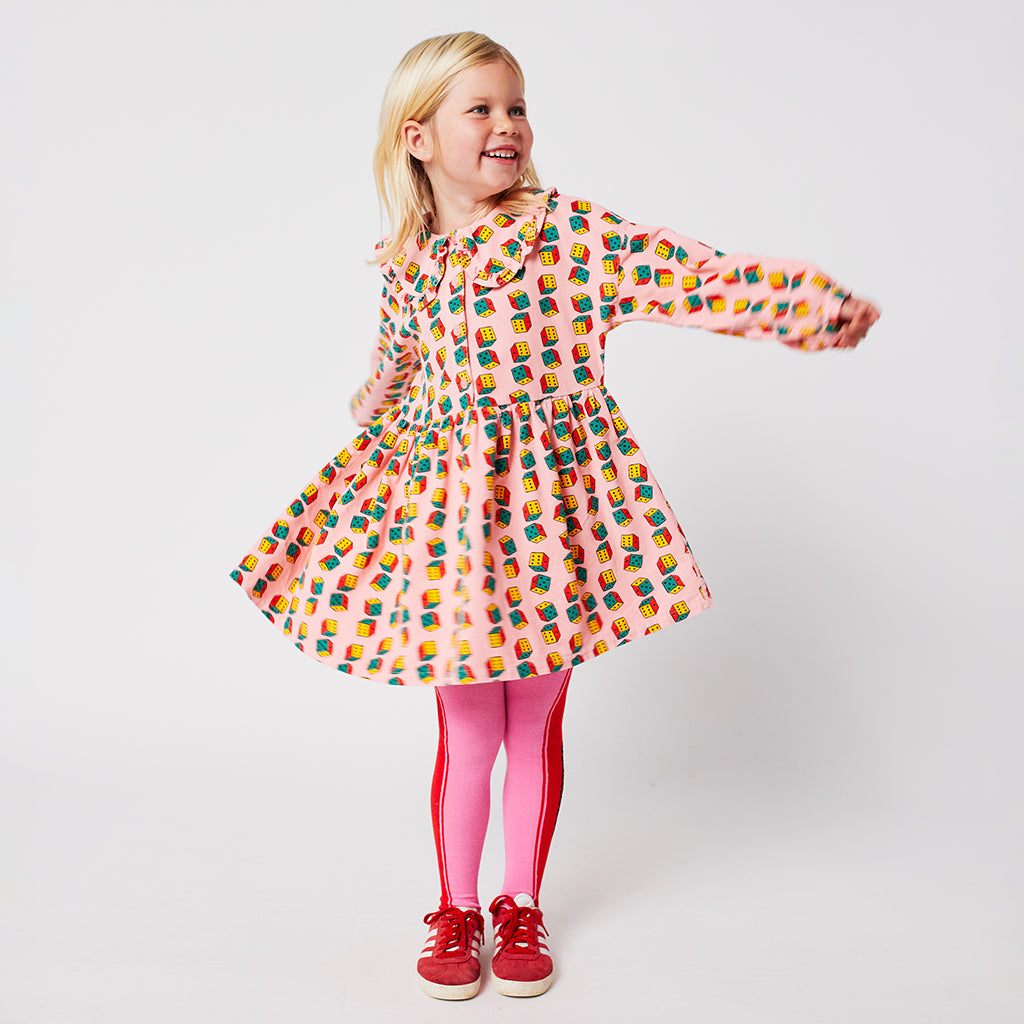 Bobo Choses Child Colour Block Tights Pink