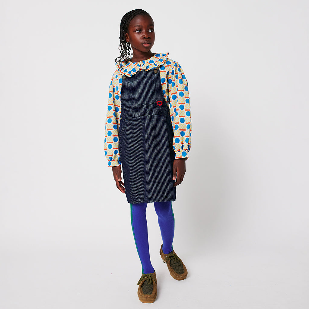 Bobo Choses Child Colour Block Tights Blue