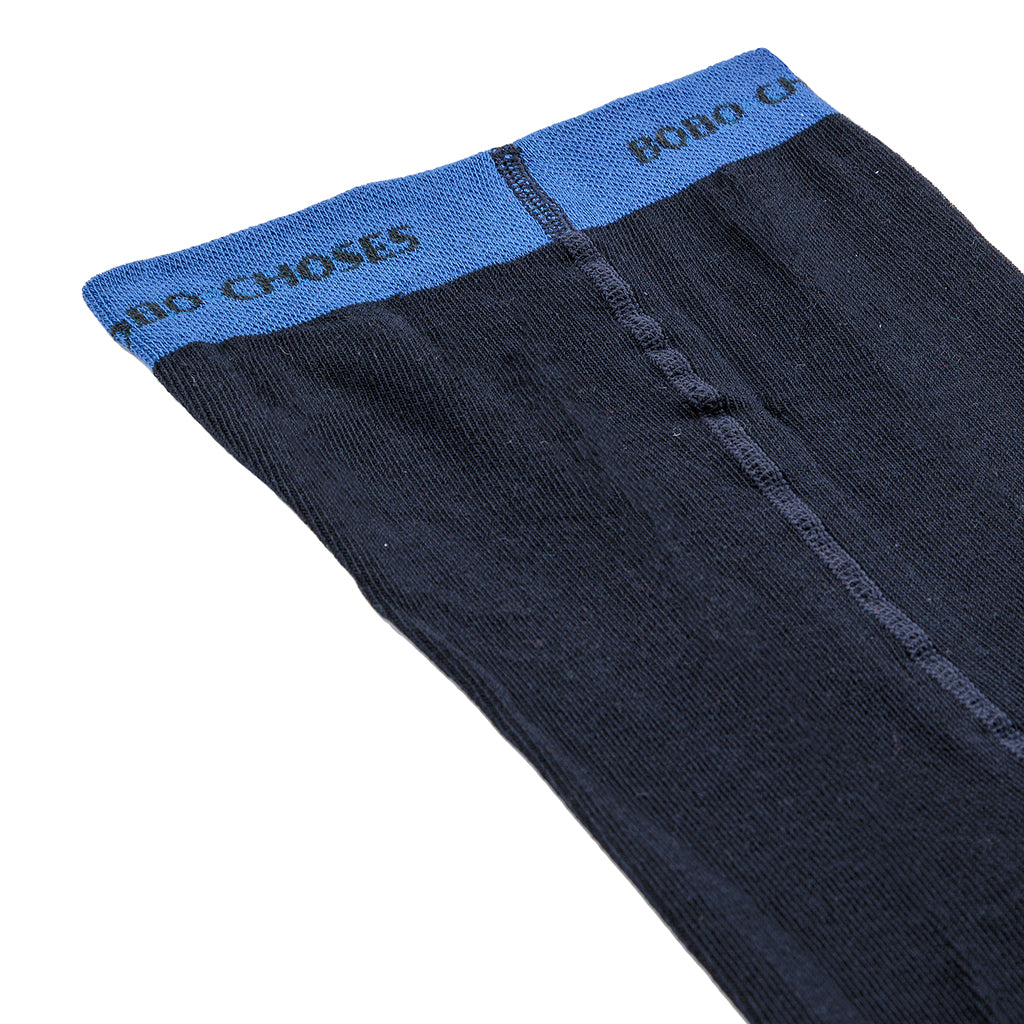 Bobo Choses Child Joker Tights Midnight Blue