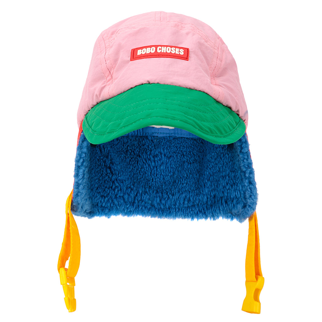 Bobo Choses Child Colour Block Chapka Hat Multicolour