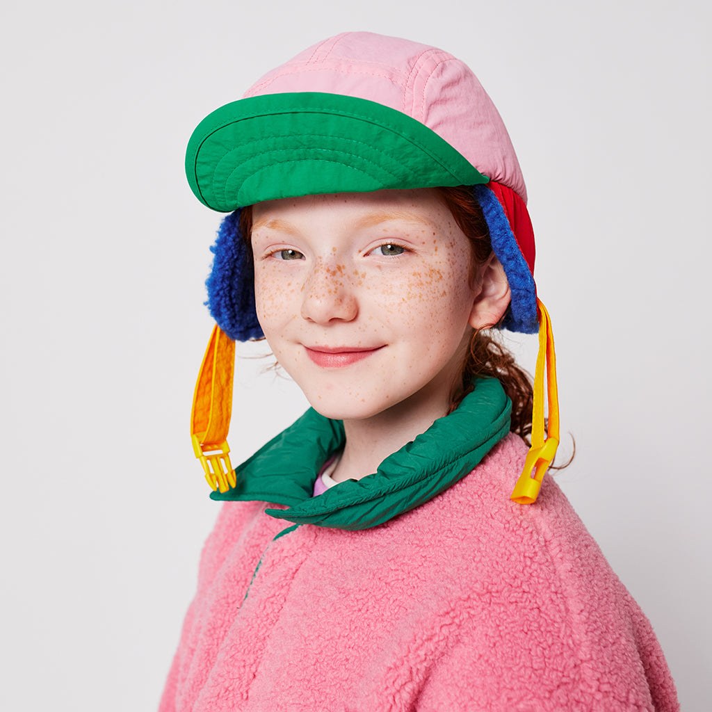 Bobo Choses Child Colour Block Chapka Hat Multicolour