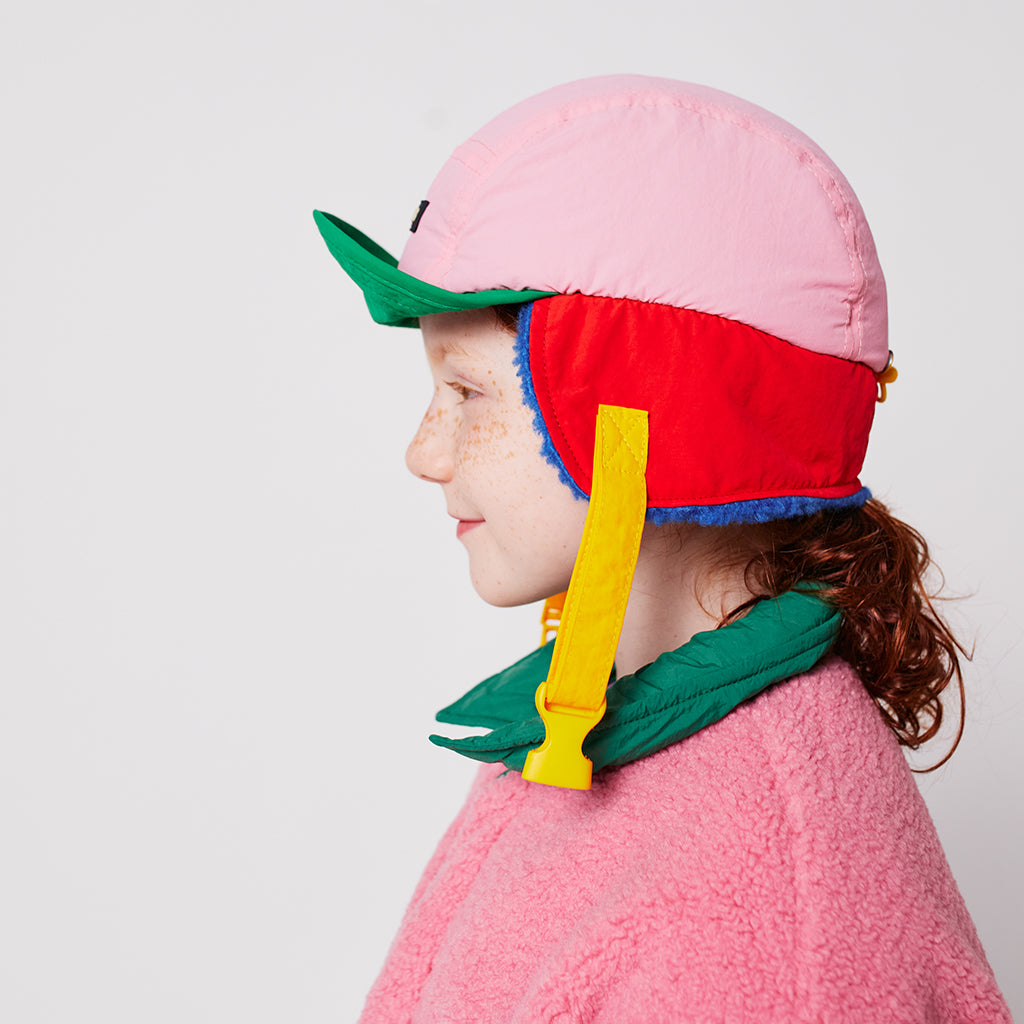 Bobo Choses Child Colour Block Chapka Hat Multicolour