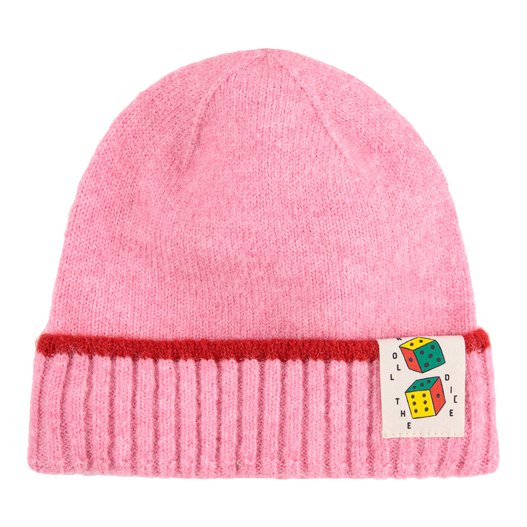 Bobo Choses Child Roll The Dice Beanie Pink