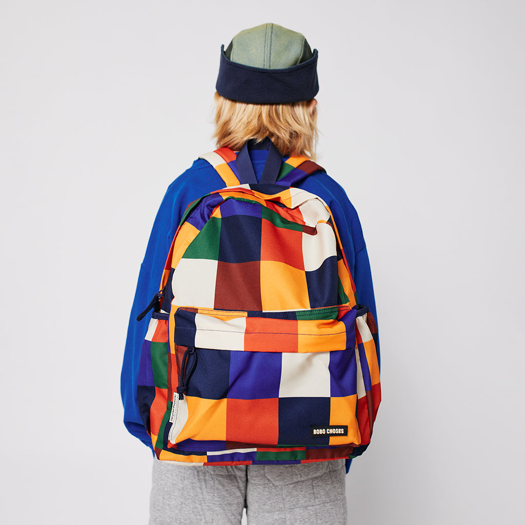 Bobo Choses Child Tiles Backpack Multicolour